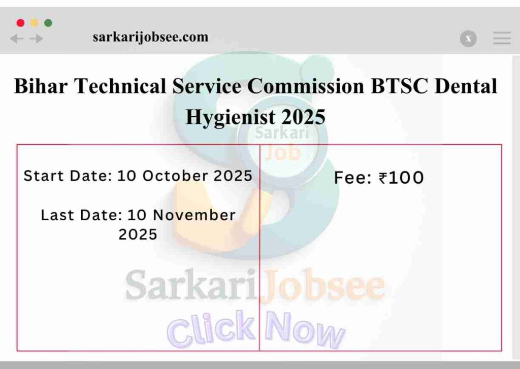 Bihar Work Inspector BTSC